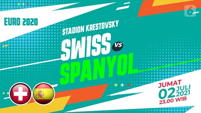 Ilustrasi Swiss vs Spanyol